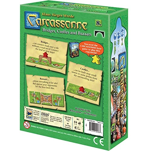 Carcassonne: Bridges, Castles & Bazaars - Expansion 8