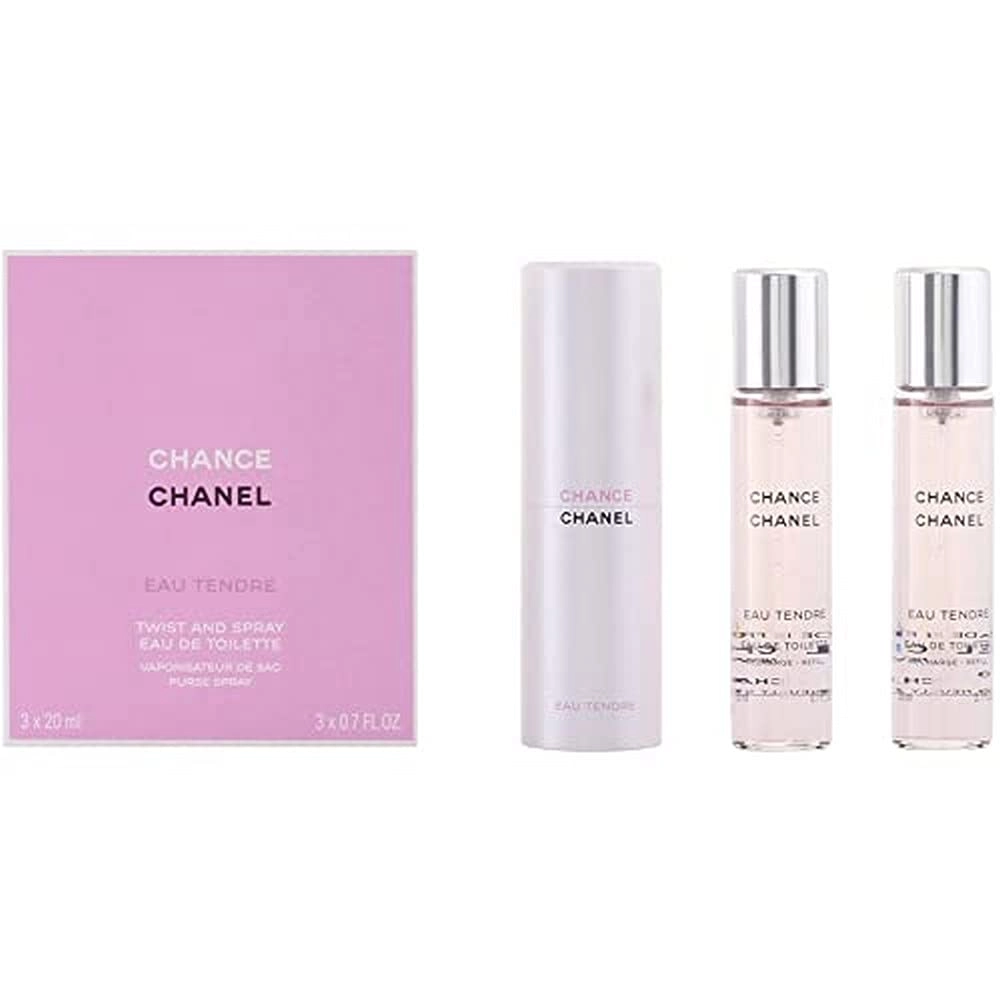 CHANEL Chance Eau Tendre Eau de Toilette 3 x 20 ml