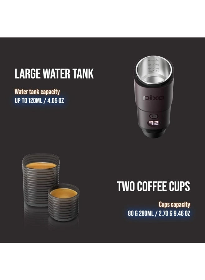 PIXAPRESSO - Portable Integrated Grinder