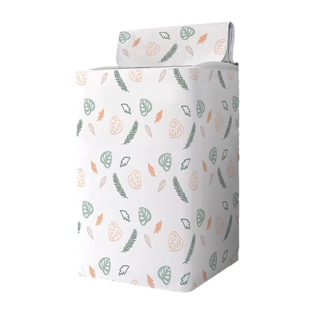 Odot Washing Machine Cover - S Tropical Leaf 1 Front Load