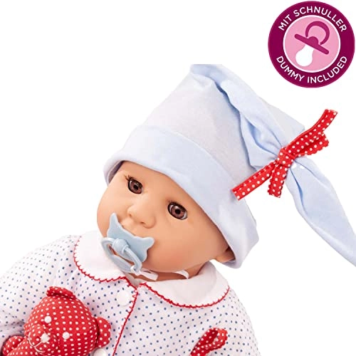 Cookie Baby Doll - 48 cm Vinyl Brown Sleeping-Eyes Ages 3+