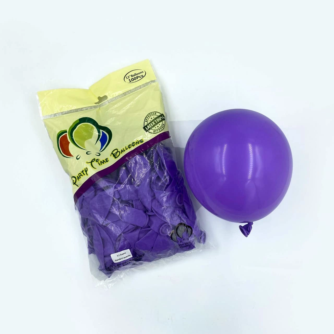 Std Assorted Latex Balloon - 100CT
