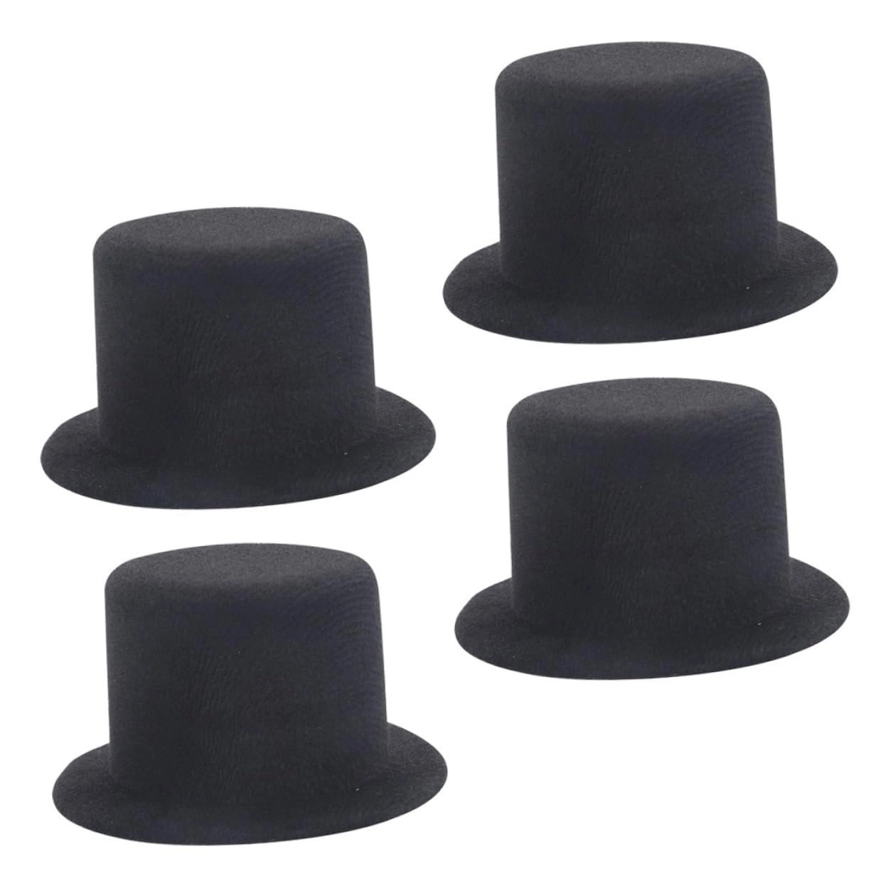 Mini Top Hats - 4Pcs 9.00X9.00X4.50CM
