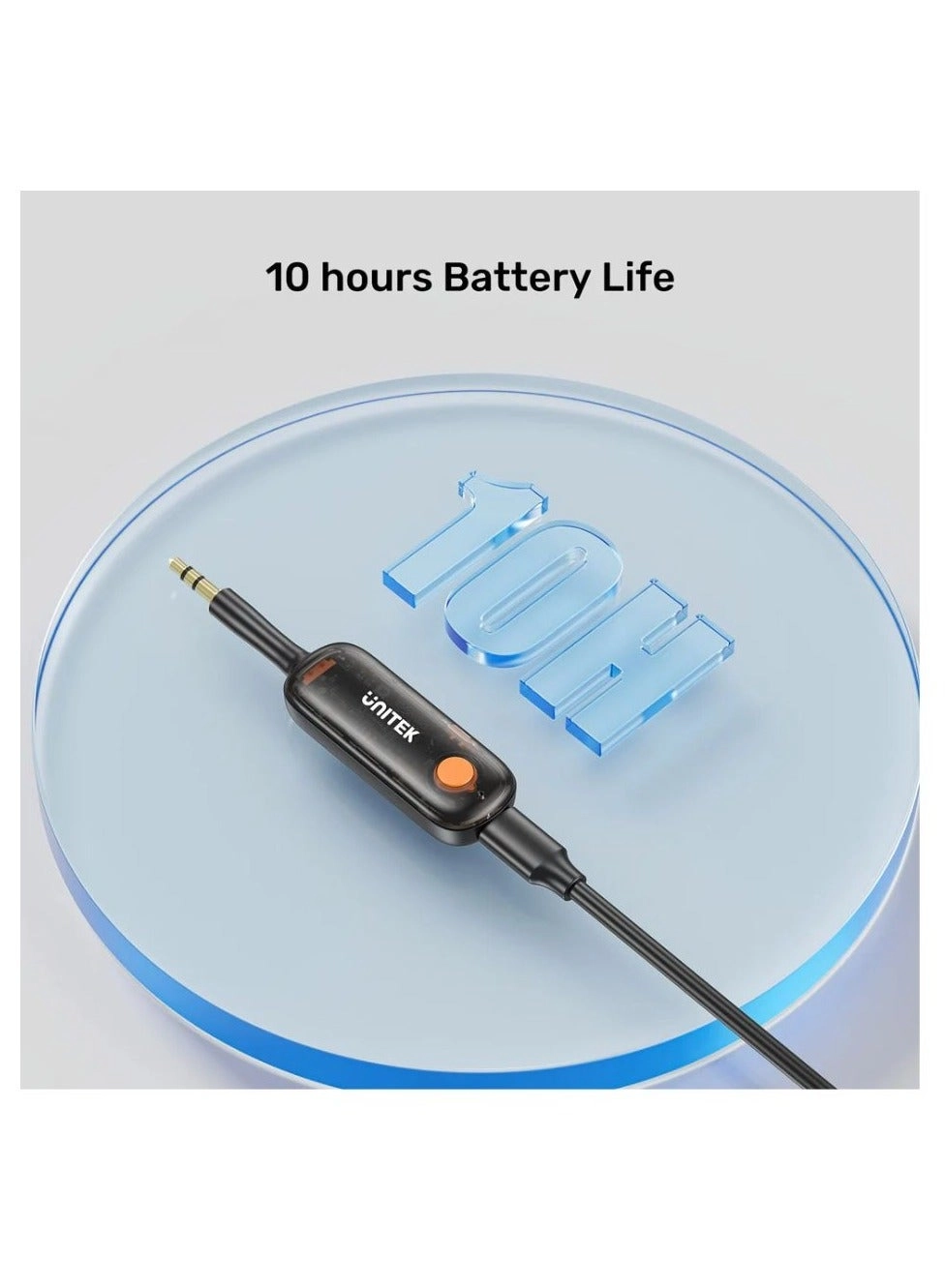 Bluetooth Transmitter Receiver - Bluetooth 5.0 Rechargeable battery