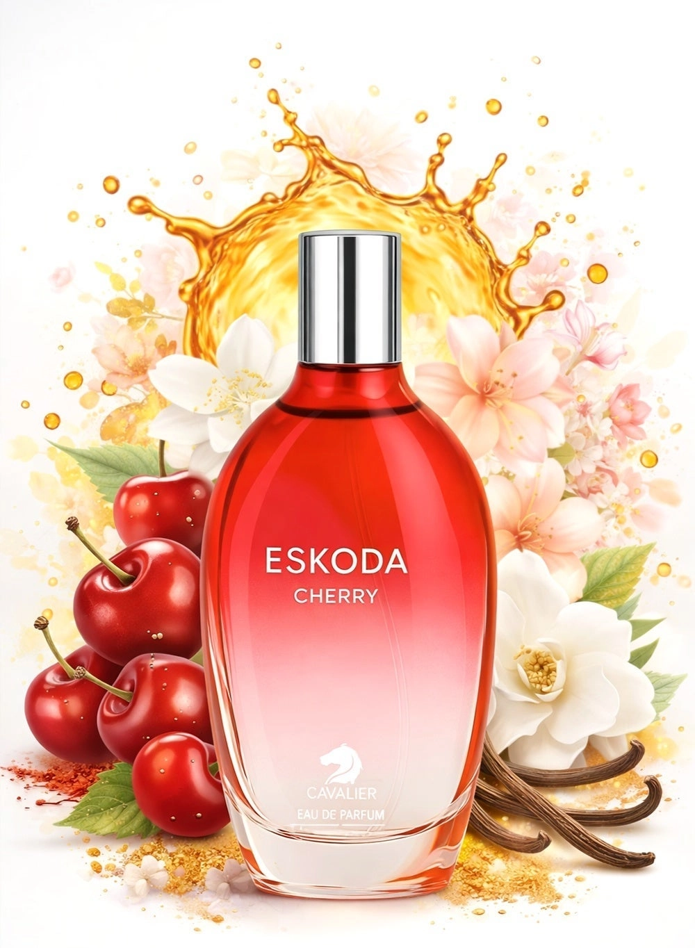 Cavalier Perfume Eskoda Cherry - Eau de Parfum 100 ml