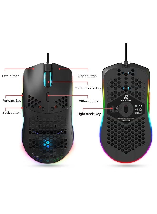 MK82 + Gaming Mouse - AR/EN Wired