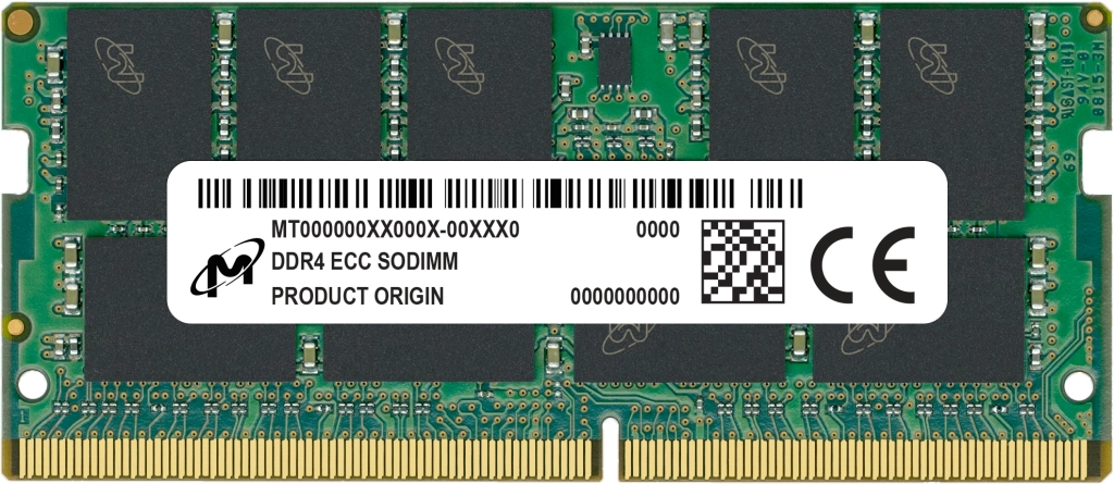 Micron MTA9ASF1G72PZ-2G6D1 - 8GB 2666MHz RDIMM DDR4