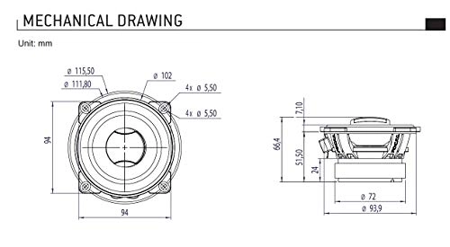 ACX100 - 4" 2-Way Kit