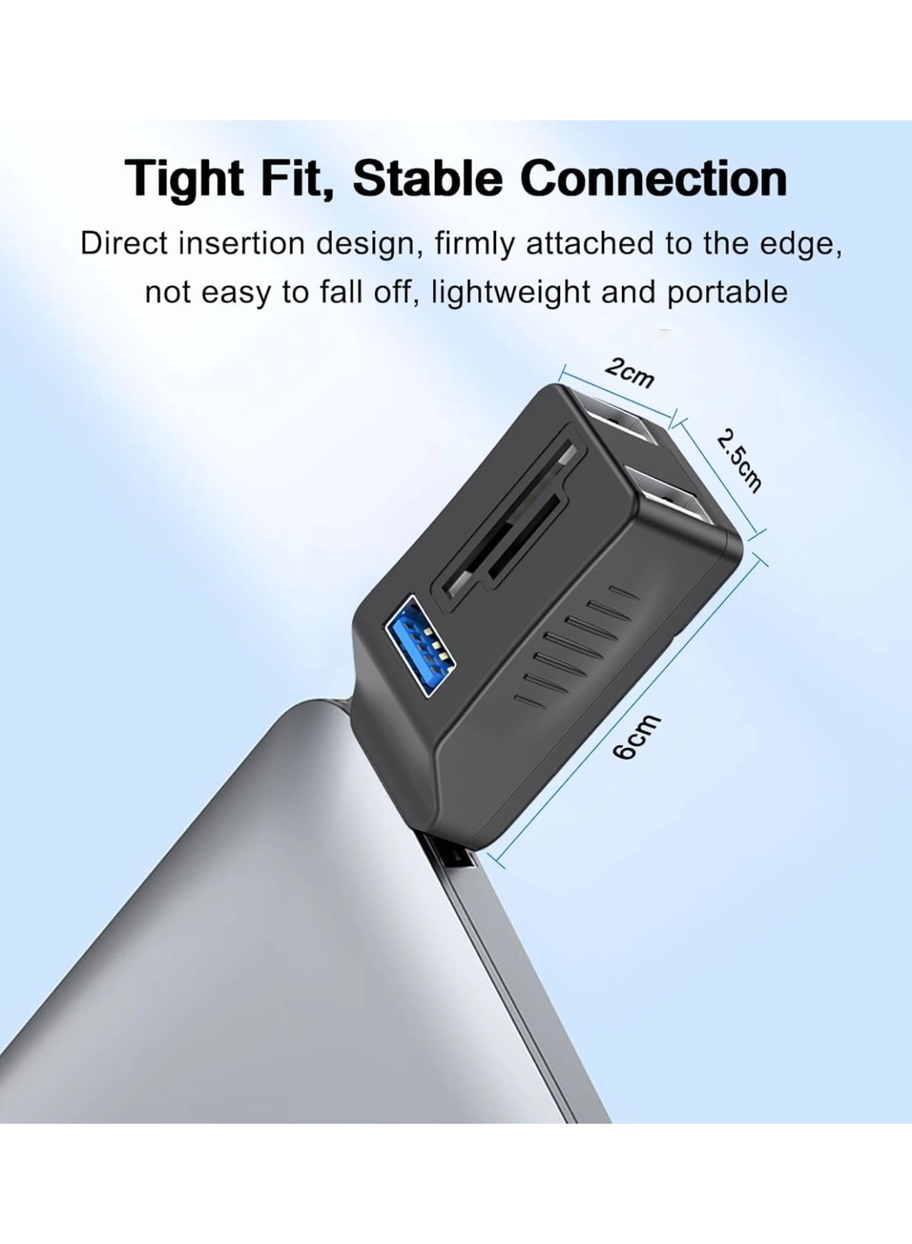 USB C USB HUB - USB 3.2 GEN 2 10G UHS-II SD Card Reader 3 USB A Ports