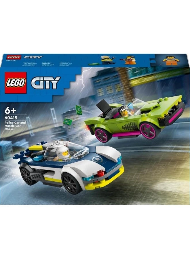 City Police Car and Muscle Car Chase (60415)