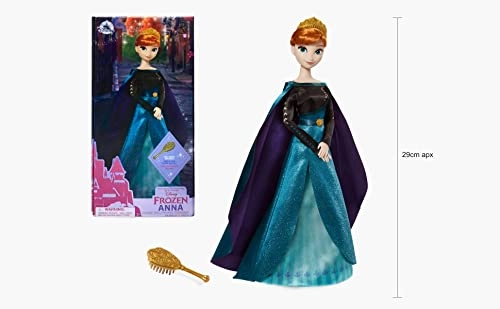 Queen Anna Doll - Frozen 2 29cm Satin Dress Ages 3+