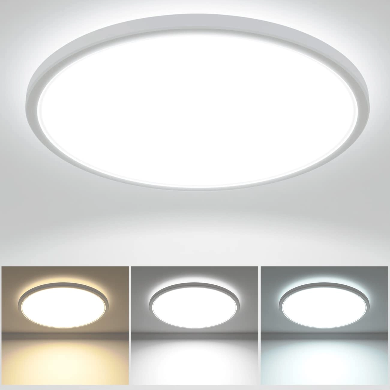 LED Ceiling Light - 3000K 4500K 6000K