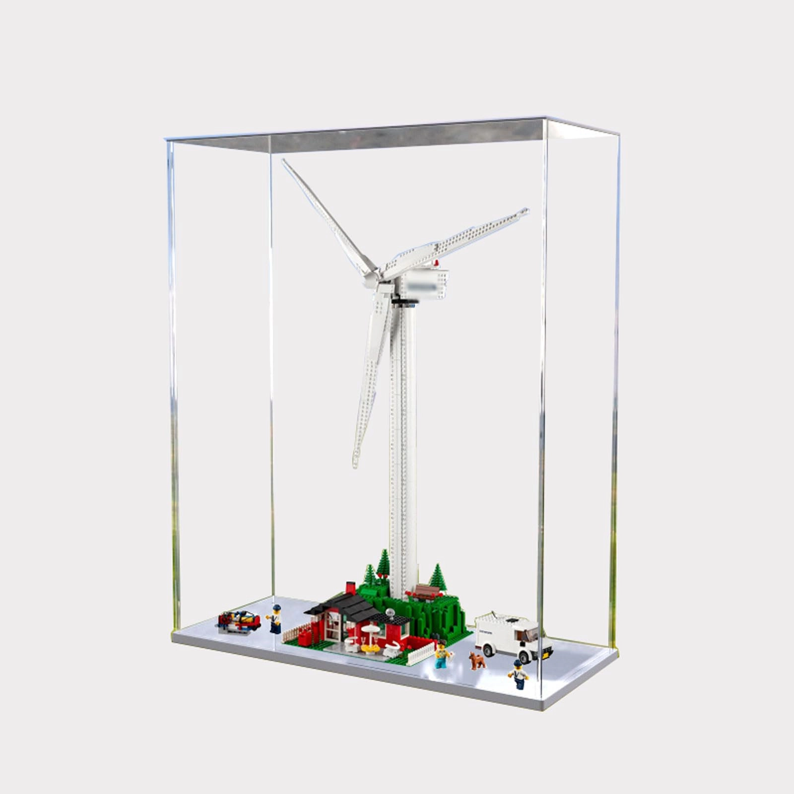 Acrylic display box - 80x35x105cm Black