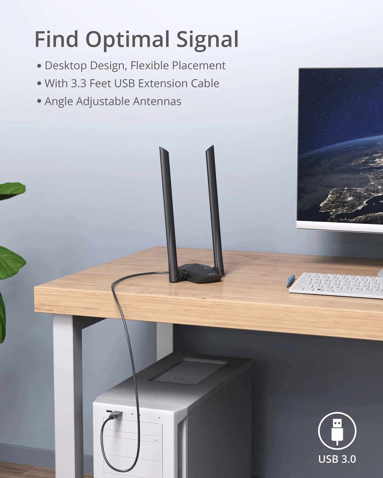 AX1800 - 5GHz/2.4GHz USB Wireless