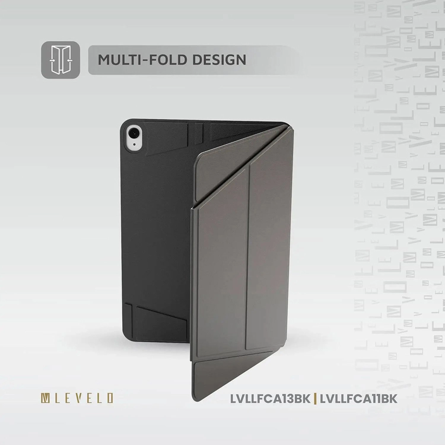 Detachable Magnetic Case with Card Holder and Pen Slot for iPad Air 13-inch (2024)