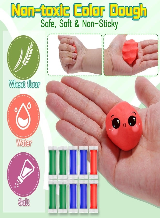 Dinosaur Color Dough Toys - 37 pcs