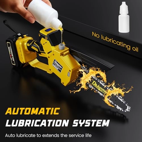 Cordless Mini Chainsaw - 1200W Super Value Pack