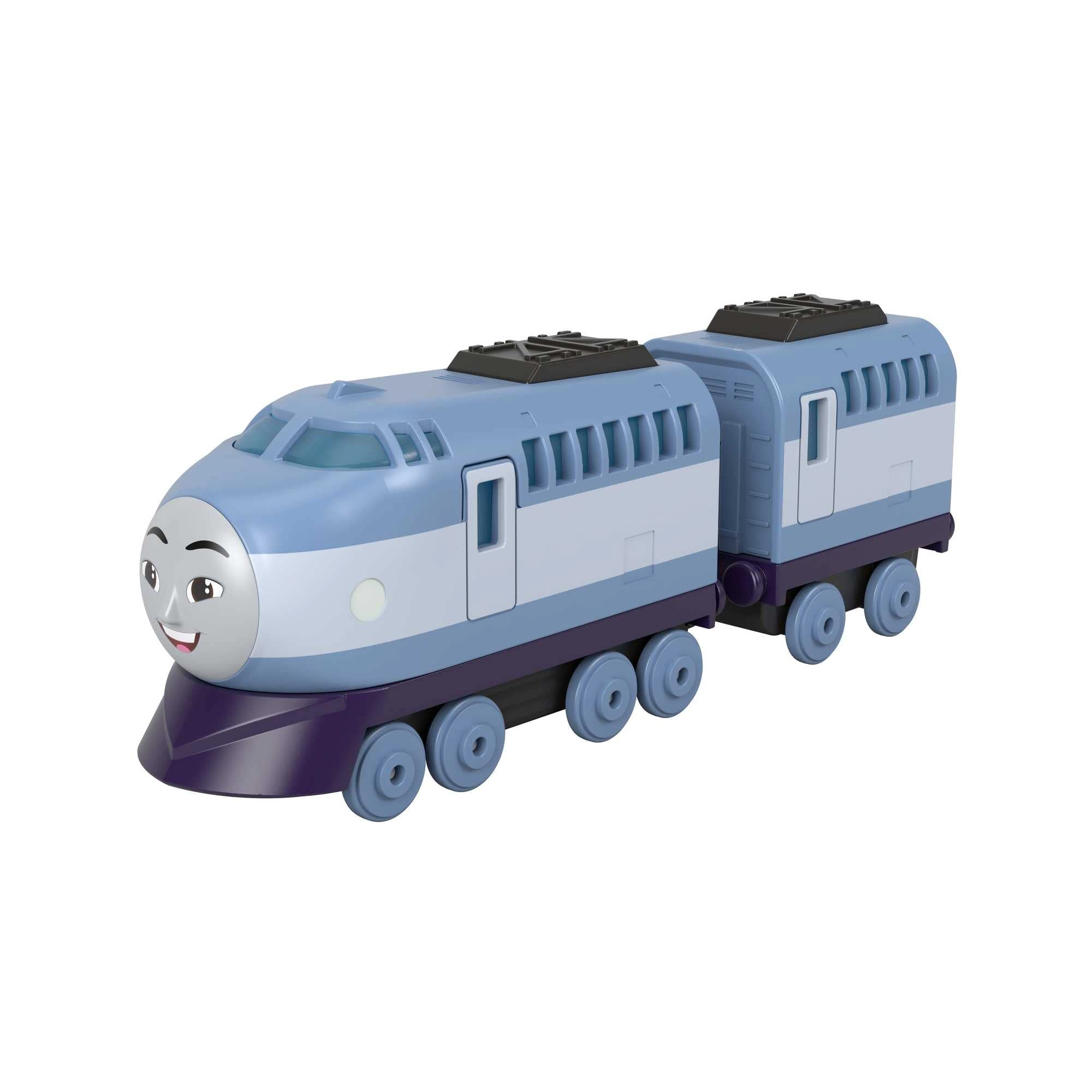 Fisher-Price Kenji - Die-Cast Push-Along Toy Train Engine Ages 3+
