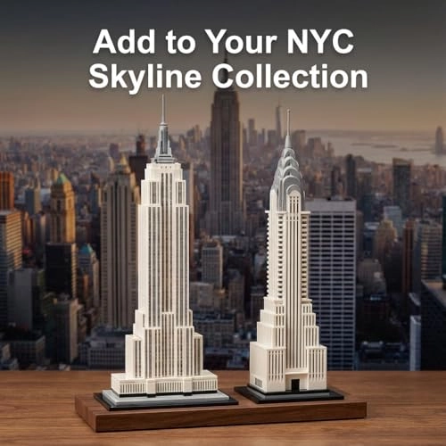New York Chyslar Building - 1:800 1207Pcs