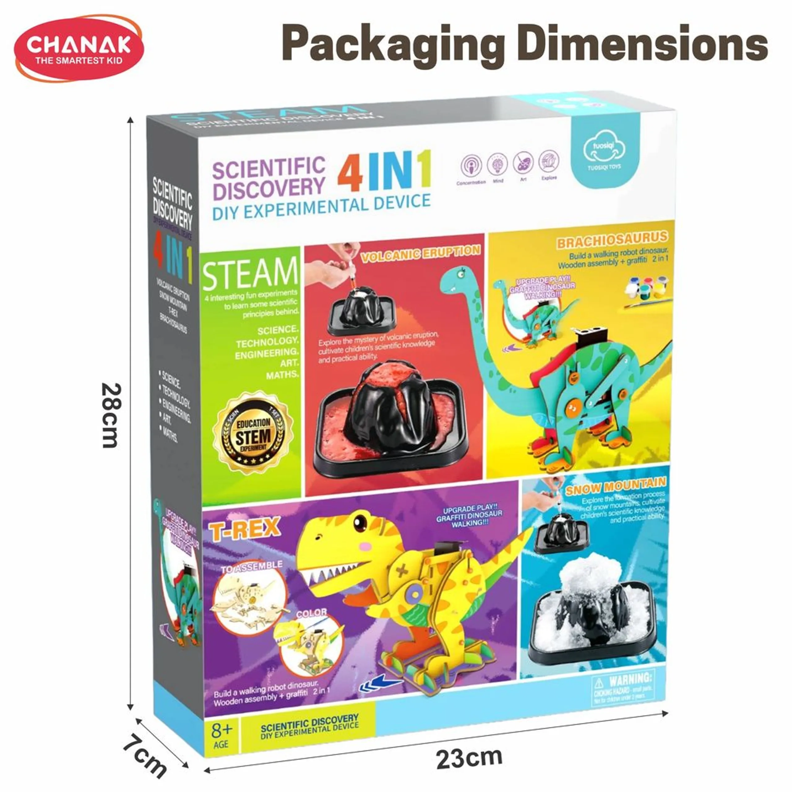 Scientific Discovery Experimental Kit Technology Engineering Art Mathematics - 8 years+