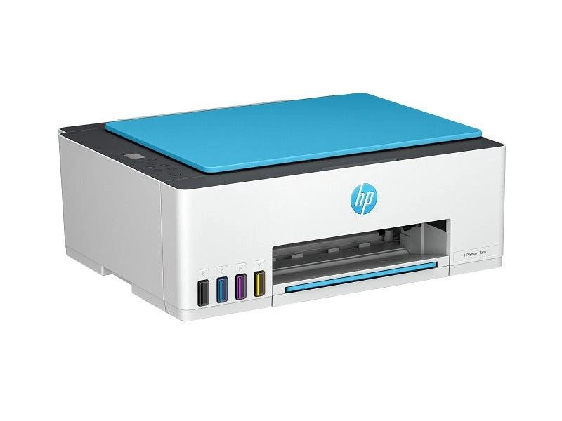 Smart Tank 596 - All-in-One White + GT53XL - 135-ml Black + GT52 - 50-ml + Black Original Printhead + Tri-Color Original Printhead