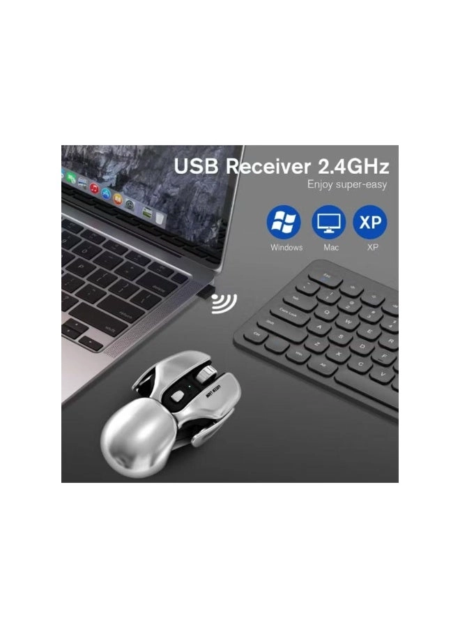 G266 Beetles Metal Mouse - Wireless