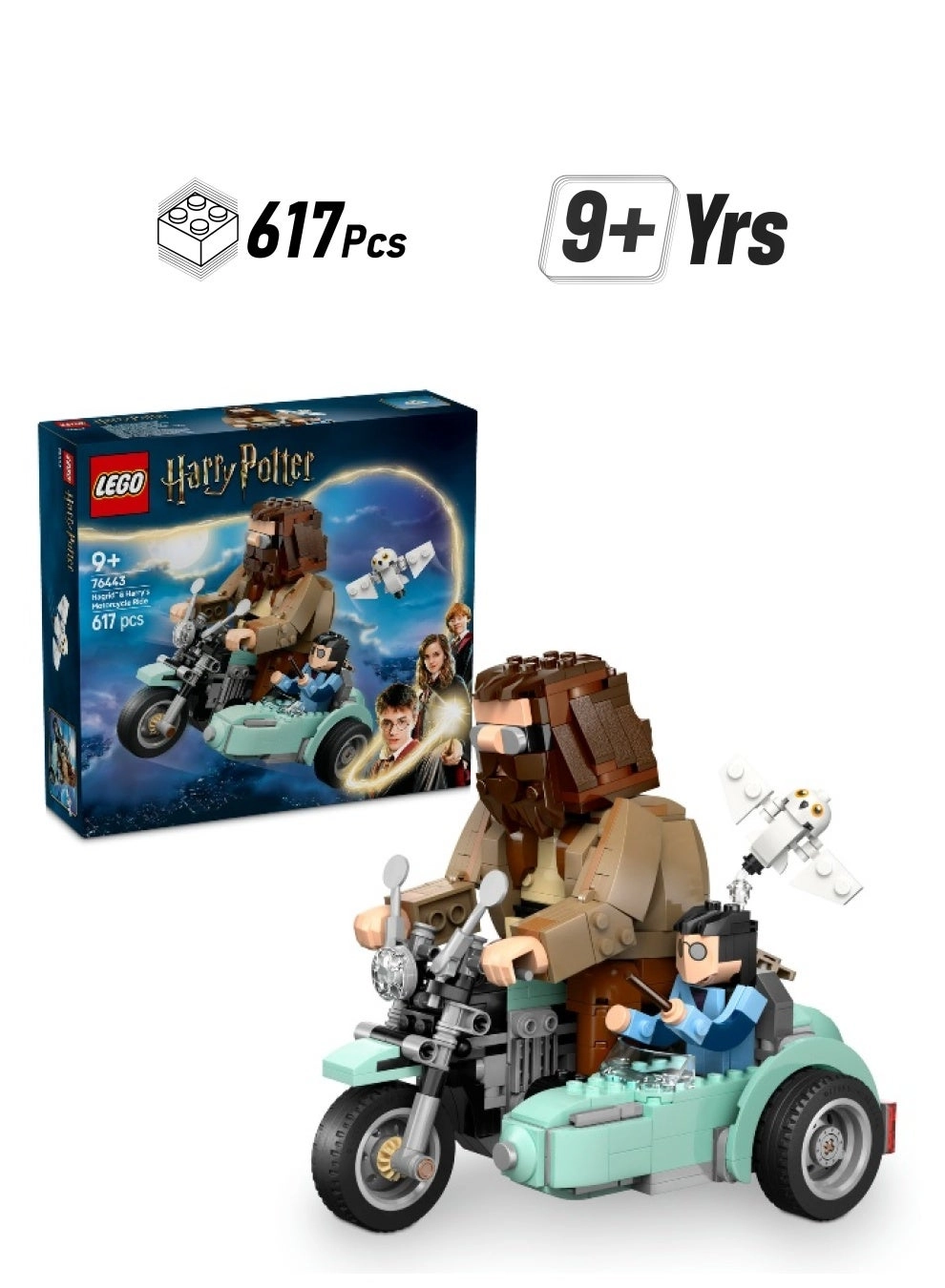 LEGO Harry Potter Hagrid & Harry’s Motorcycle Ride (76443)