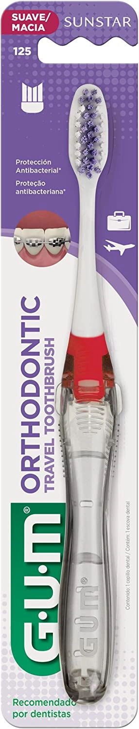 Ortho Travel Toothbrush - Soft