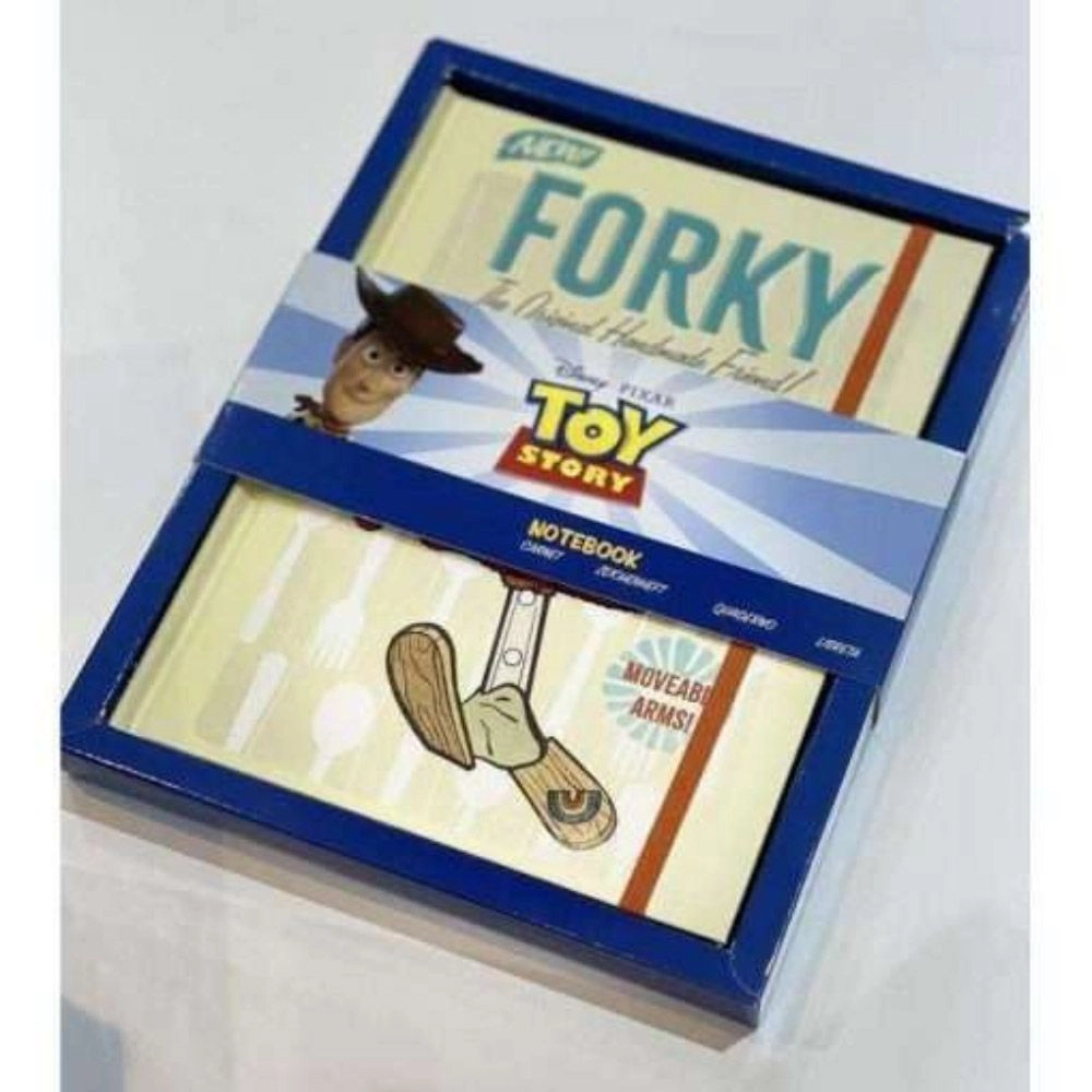 Forky Notebook Hardcover - Lined 240 Pages