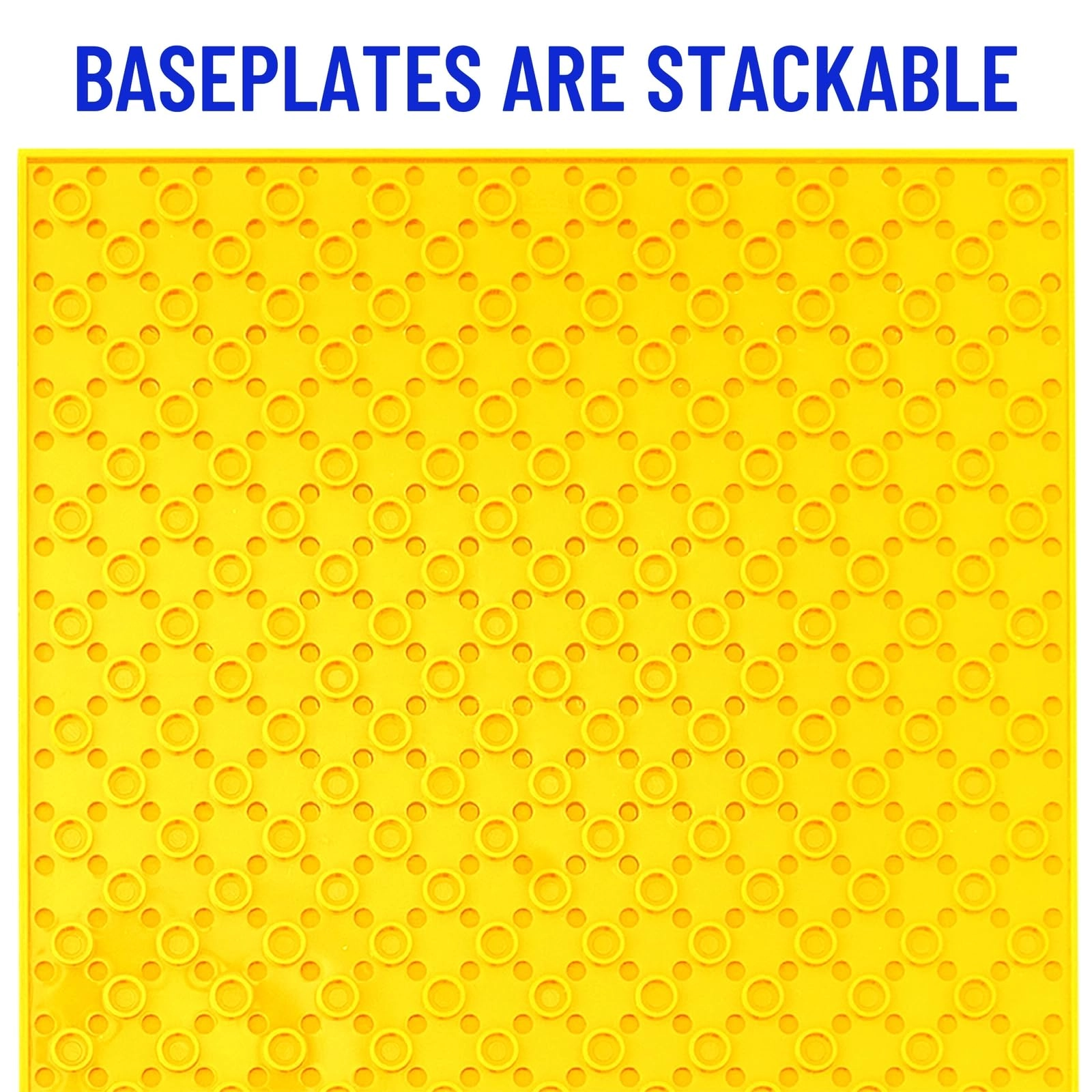 Stackable Baseplates - 12 pcs