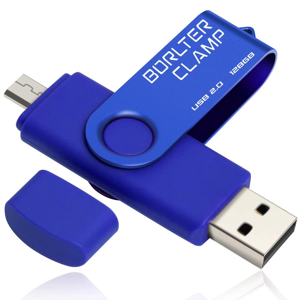 BORLTER CLAMP USB Flash Drive - USB 2.0 Micro 128GB