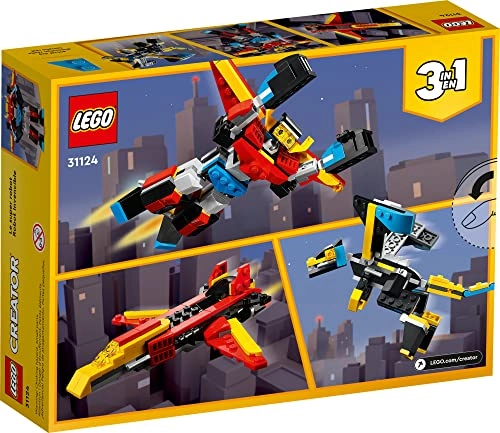 Creator 3in1 Super Robot (31124) - Creative Construction Bricks Set