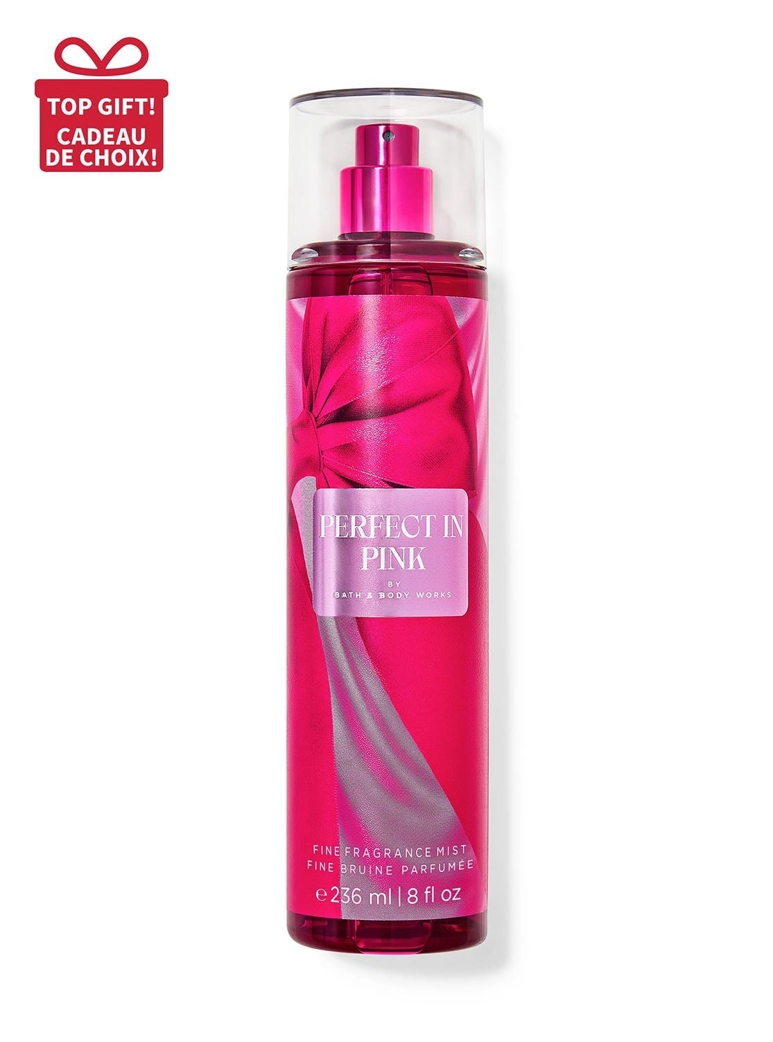 Perfect in Pink Diamond Shimmer Mist - 4.9 fl oz / 145 mL vibrant cherries