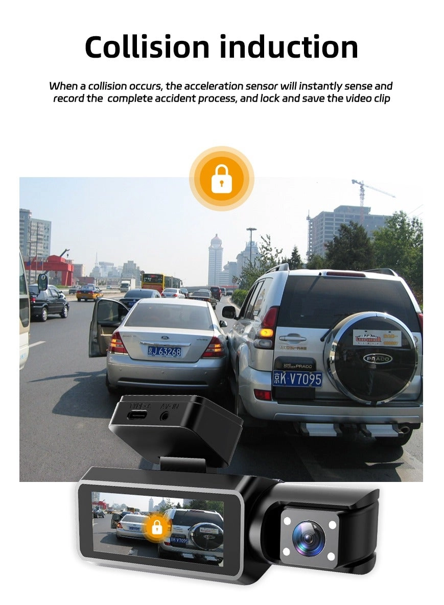 Dash Cam - 3 Channel