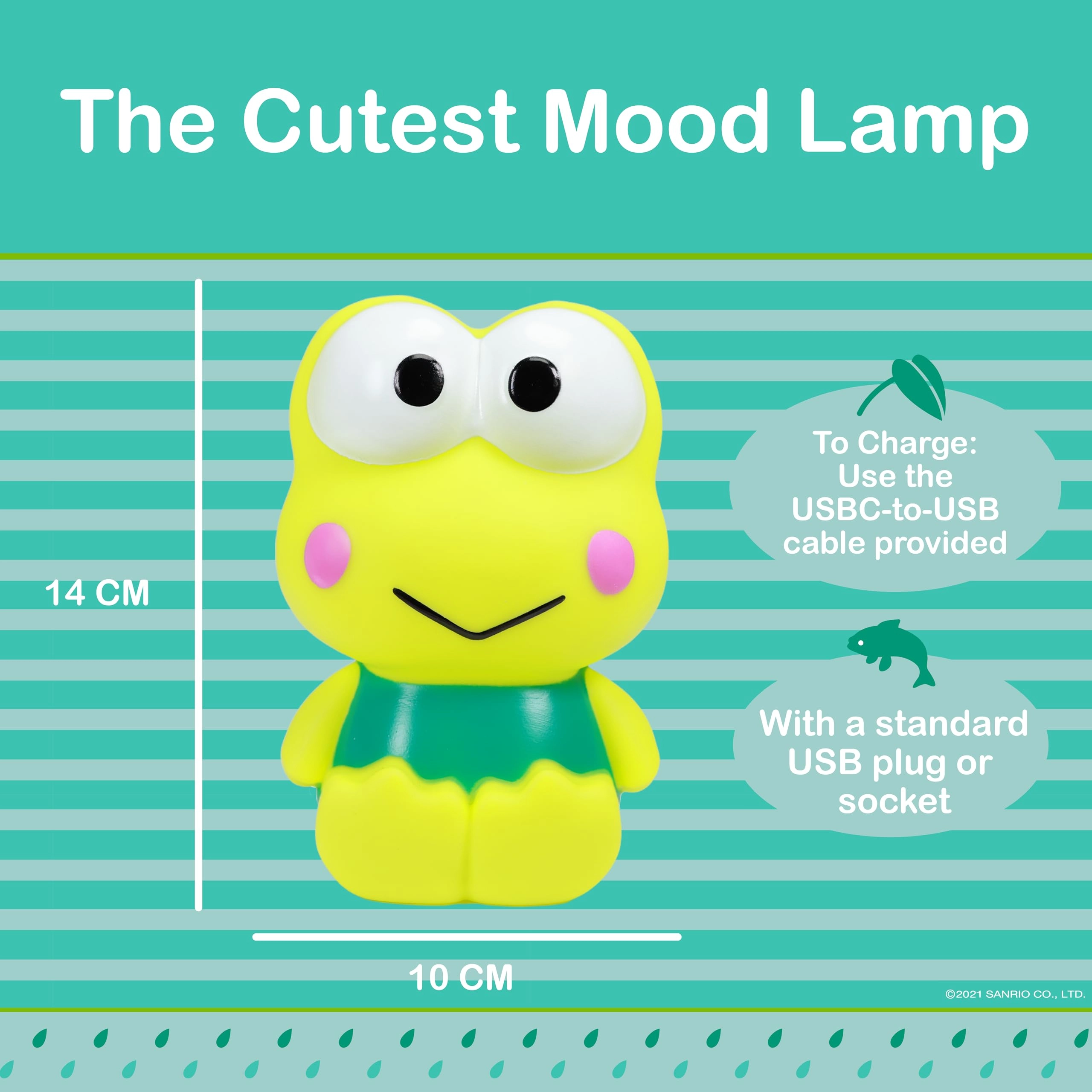 Keroppi - Mood Light Blue