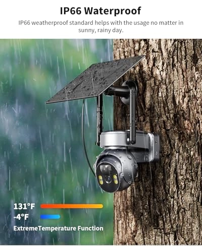 4G LTE cellular security camera 2K