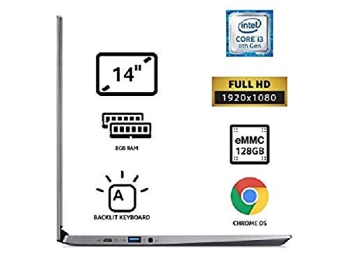 Chromebook 714 CB714-1 - 14'' Core i3-8130U 8GB DDR4 128GB eMMC