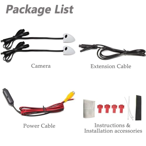 Side View Camera - Night Vision 480 TV line