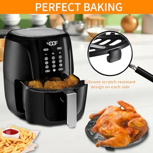 Air Fryer Rubber Feet - Rubber 4 pieces