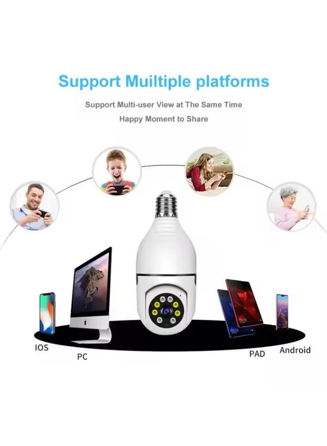 Camera Hub Light Bulb Camera