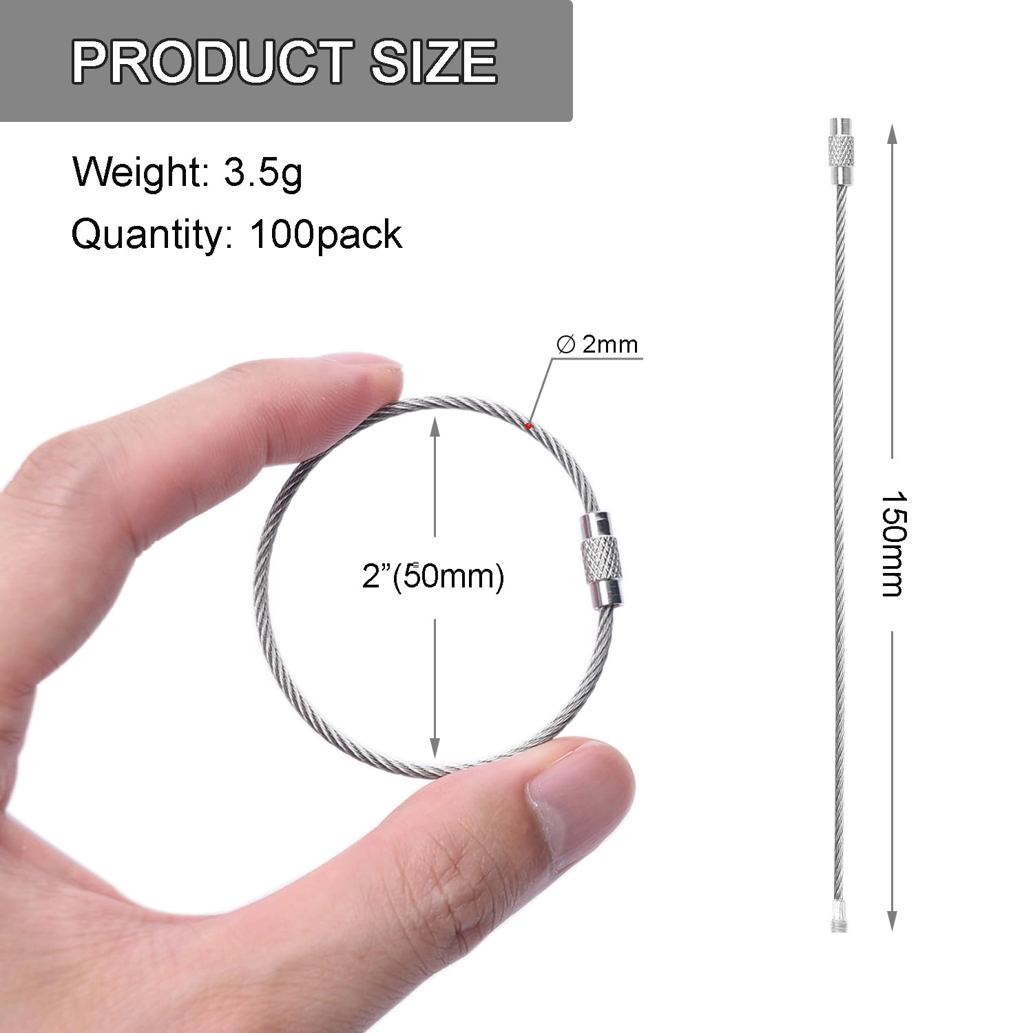 Wire Key Ring - Bird