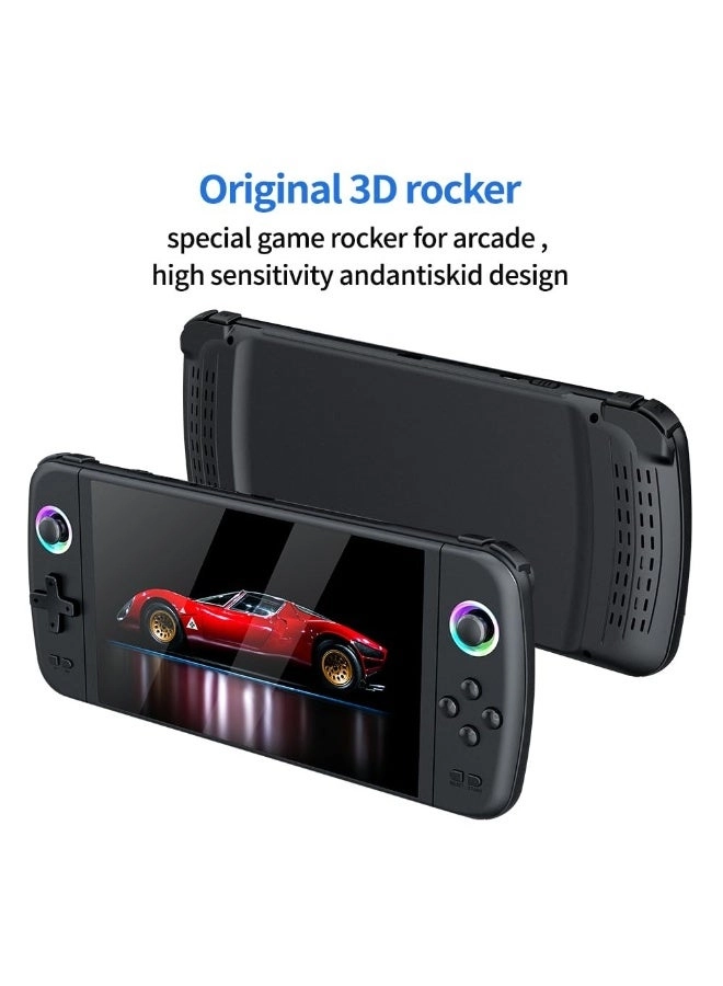 Handheld Gaming Console - Detachable Controllers Widescreen Display