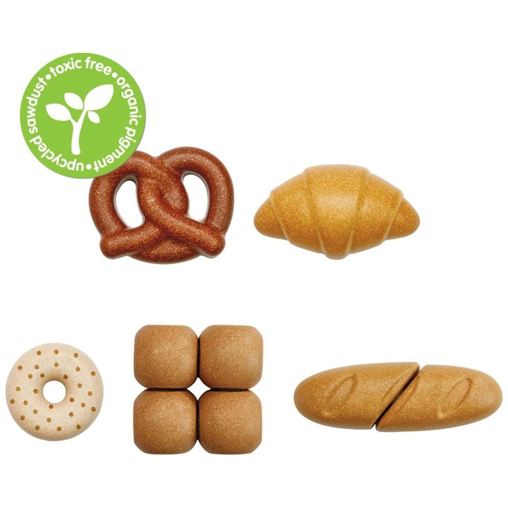 Wooden Bread Set (KETP-3628)