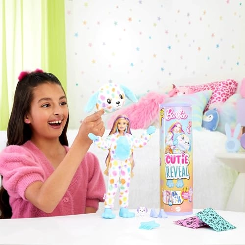 Barbie Cutie Reveal - Dalmatian Costume & Accessories