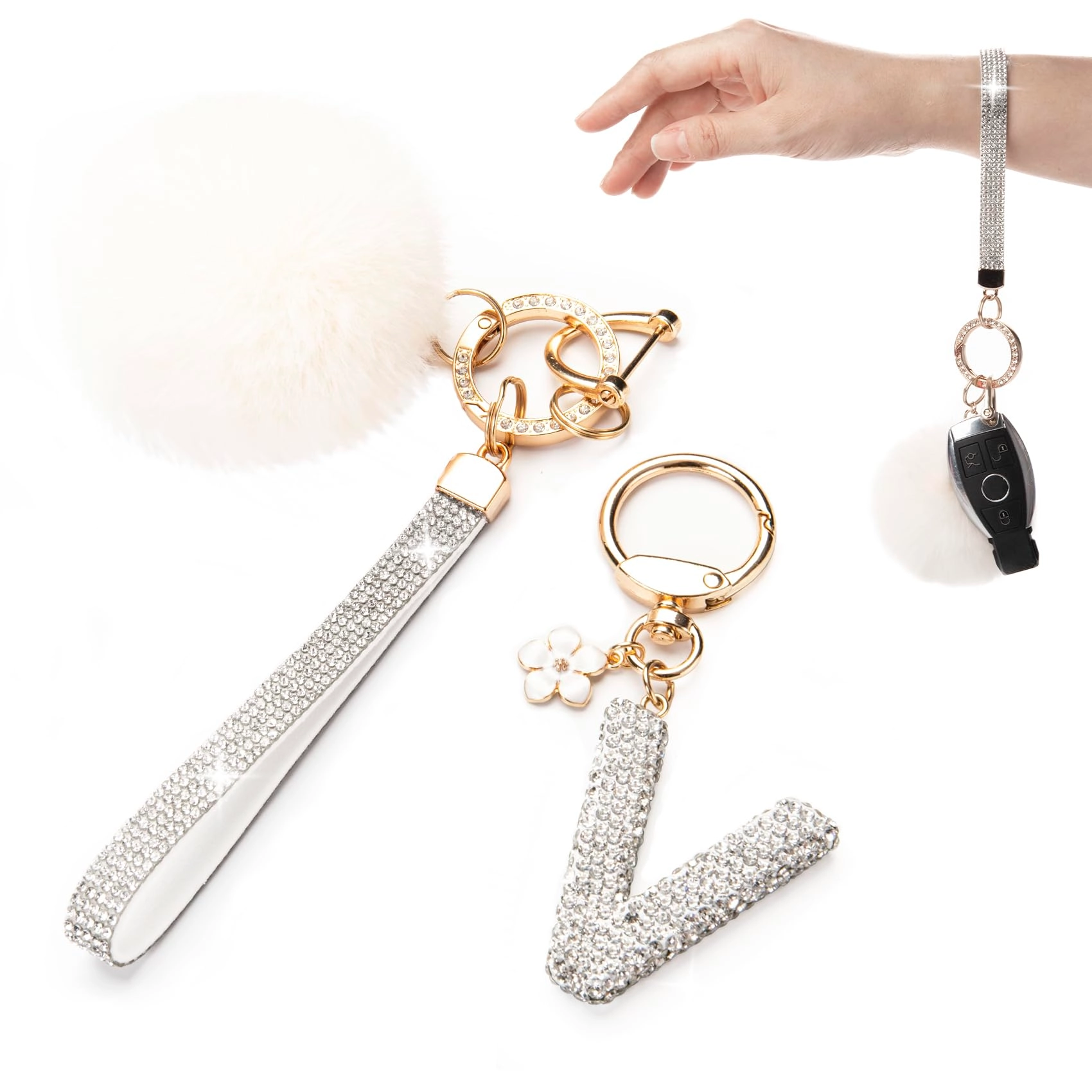 Initial Keychain - Letter