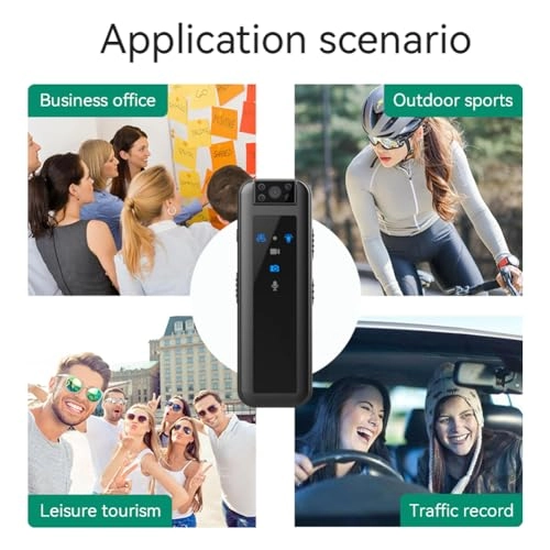 Mini Portable Body Camera - 1920*1080 256GB