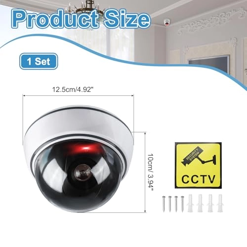 Fake Security Camera - Indoor & Outdoor