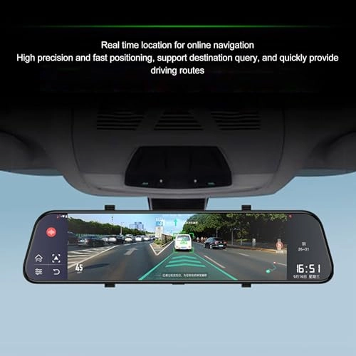12inch WiFi Mirror Dash Cam 1080P