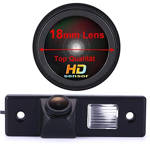 HD Color CCD Waterproof Vehicle Car Rear View Backup Camera - RCA 1280*720 Pixels