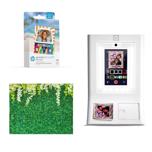 Sprocket Photobooth - 3x4" Sticky-backed 10.1" LCD